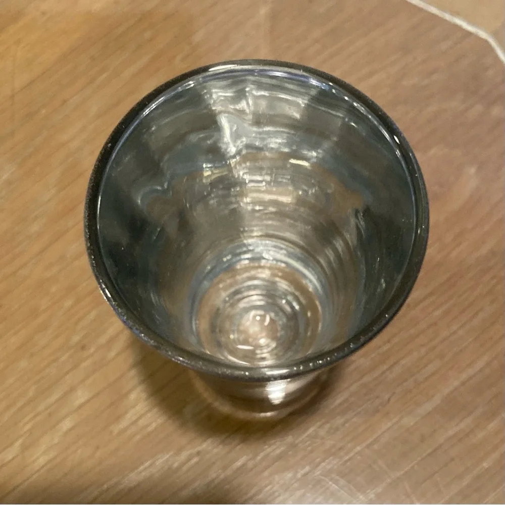 Vintage T2-3D TERMINATOR 2 Shot Glass, Universal Studios, 4 inches tall